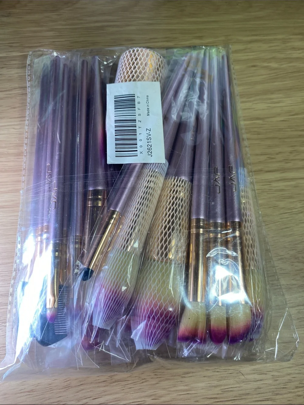 JAF- Purple Gradient 26 Piece Makeup Brush Set